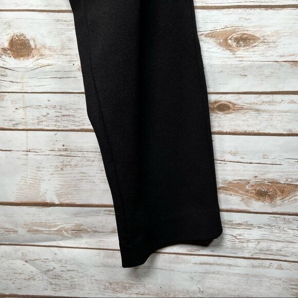 🎇TOP Man Black Skinny Cropped Trousers Size 32 - Picture 4 of 13